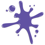 Winchester painter purple splatter Winchester painter purple splatter